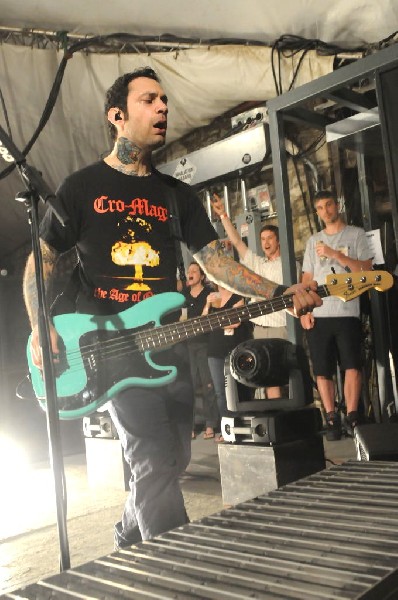 Rise Against at Stubb's BarBQ, Austin, Texas April 19, 2011 - photo by Jeff