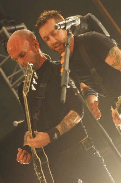 Rise Against at Stubb's BarBQ, Austin, Texas April 19, 2011 - photo by Jeff