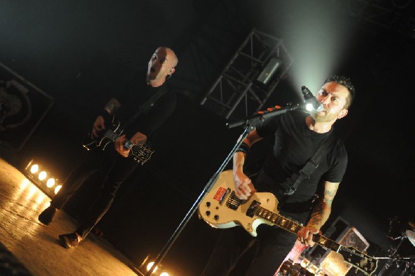 Rise Against at Stubb's BarBQ, Austin, Texas April 19, 2011 - photo by Jeff