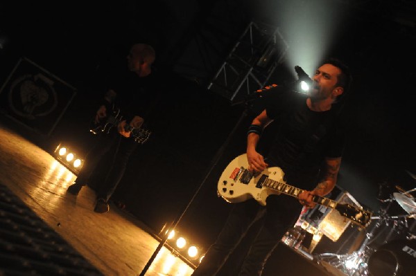 Rise Against at Stubb's BarBQ, Austin, Texas April 19, 2011 - photo by Jeff