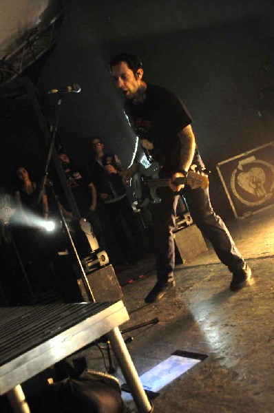 Rise Against at Stubb's BarBQ, Austin, Texas April 19, 2011 - photo by Jeff