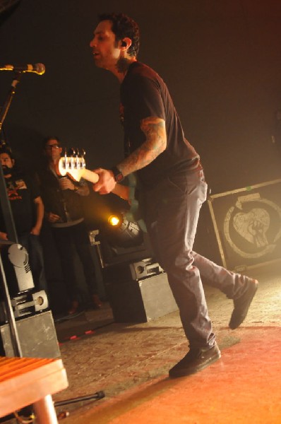 Rise Against at Stubb's BarBQ, Austin, Texas April 19, 2011 - photo by Jeff