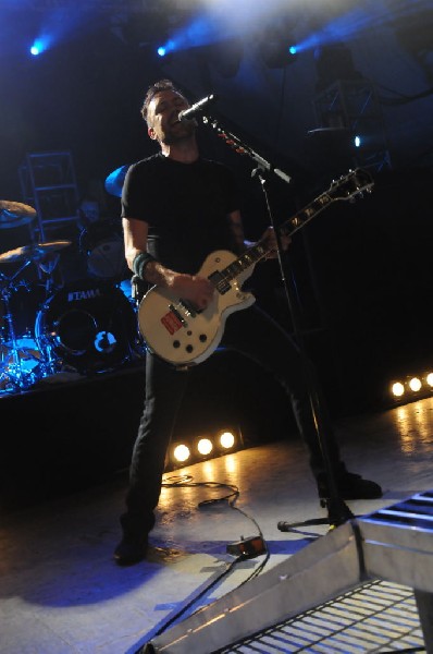 Rise Against at Stubb's BarBQ, Austin, Texas April 19, 2011 - photo by Jeff