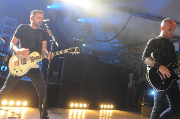 Rise Against at Stubb's BarBQ, Austin, Texas April 19, 2011 - photo by Jeff