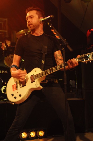 Rise Against at Stubb's BarBQ, Austin, Texas April 19, 2011 - photo by Jeff