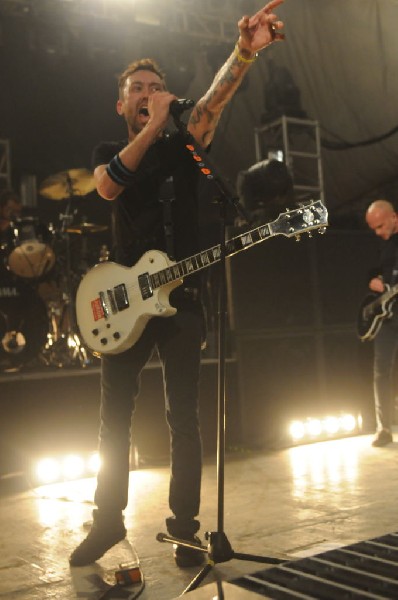 Rise Against at Stubb's BarBQ, Austin, Texas April 19, 2011 - photo by Jeff