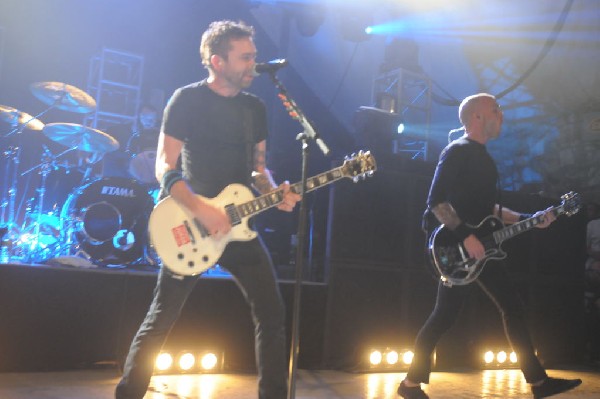 Rise Against at Stubb's BarBQ, Austin, Texas April 19, 2011 - photo by Jeff