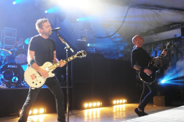Rise Against at Stubb's BarBQ, Austin, Texas April 19, 2011 - photo by Jeff
