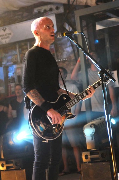 Rise Against at Stubb's BarBQ, Austin, Texas April 19, 2011 - photo by Jeff