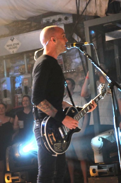 Rise Against at Stubb's BarBQ, Austin, Texas April 19, 2011 - photo by Jeff