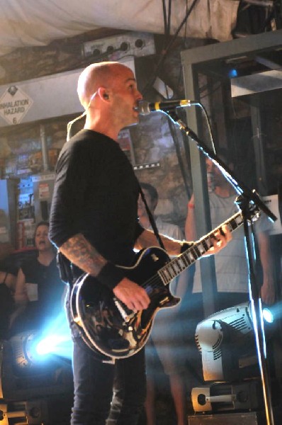 Rise Against at Stubb's BarBQ, Austin, Texas April 19, 2011 - photo by Jeff