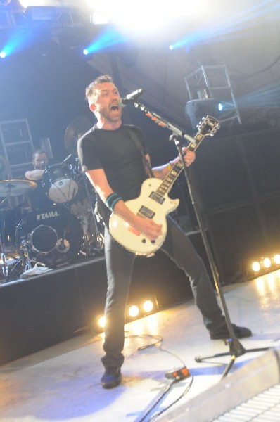 Rise Against at Stubb's BarBQ, Austin, Texas April 19, 2011 - photo by Jeff