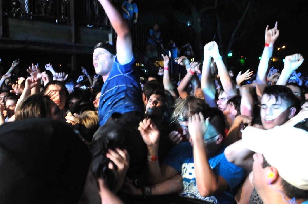 Rise Against at Stubb's BarBQ, Austin, Texas April 19, 2011 - photo by Jeff