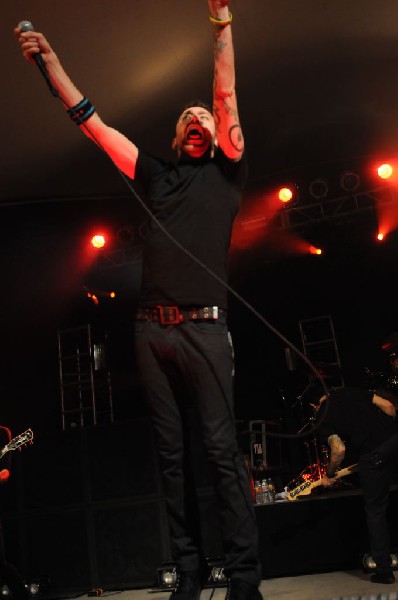 Rise Against at Stubb's BarBQ, Austin, Texas April 19, 2011 - photo by Jeff