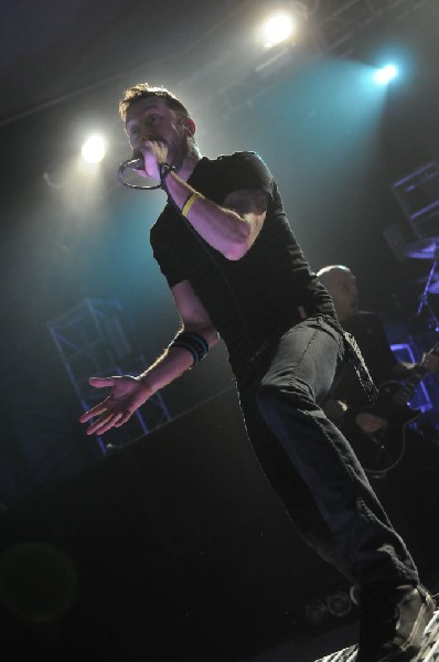 Rise Against at Stubb's BarBQ, Austin, Texas April 19, 2011 - photo by Jeff