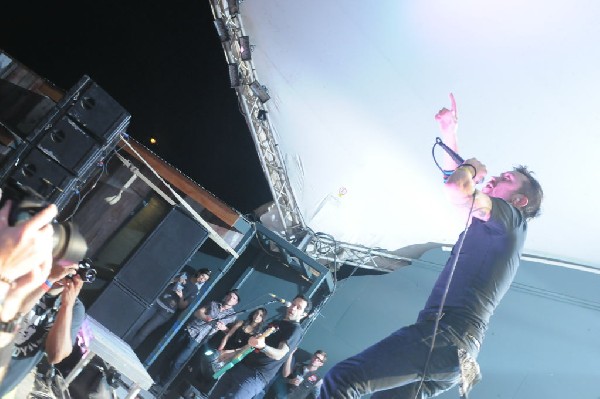 Rise Against at Stubb's BarBQ, Austin, Texas April 19, 2011 - photo by Jeff