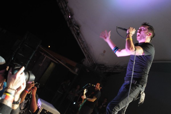 Rise Against at Stubb's BarBQ, Austin, Texas April 19, 2011 - photo by Jeff