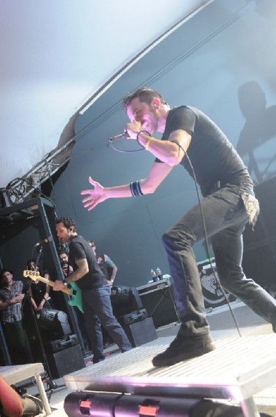 Rise Against at Stubb's BarBQ, Austin, Texas April 19, 2011 - photo by Jeff