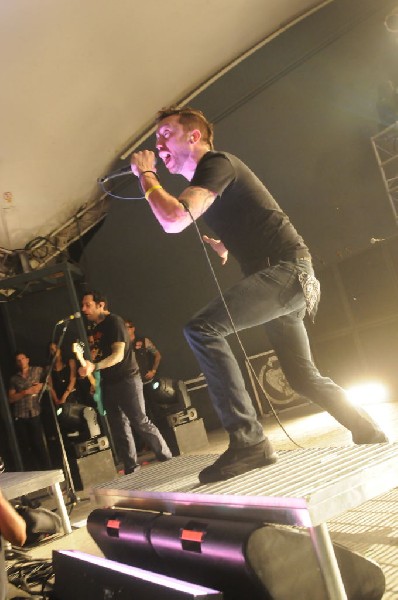 Rise Against at Stubb's BarBQ, Austin, Texas April 19, 2011 - photo by Jeff