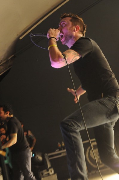 Rise Against at Stubb's BarBQ, Austin, Texas April 19, 2011 - photo by Jeff