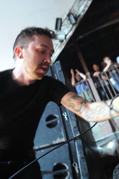 Rise Against at Stubb's BarBQ, Austin, Texas April 19, 2011 - photo by Jeff