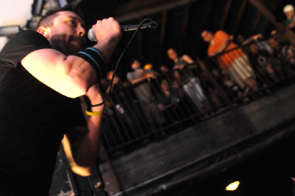 Rise Against at Stubb's BarBQ, Austin, Texas April 19, 2011 - photo by Jeff