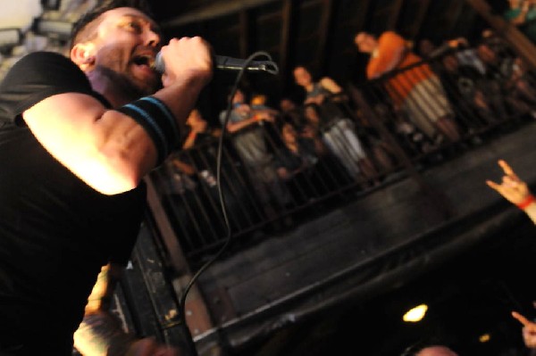 Rise Against at Stubb's BarBQ, Austin, Texas April 19, 2011 - photo by Jeff