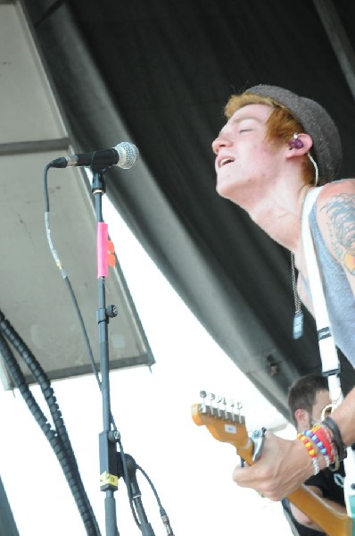 A Rocket To The Moon at Warped Festival, San Antonio, Texas
