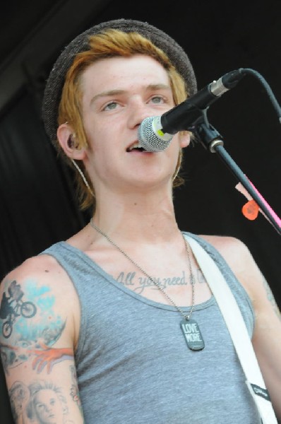 A Rocket To The Moon at Warped Festival, San Antonio, Texas