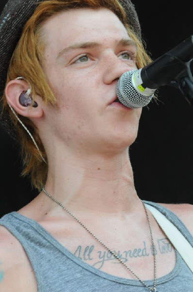 A Rocket To The Moon at Warped Festival, San Antonio, Texas