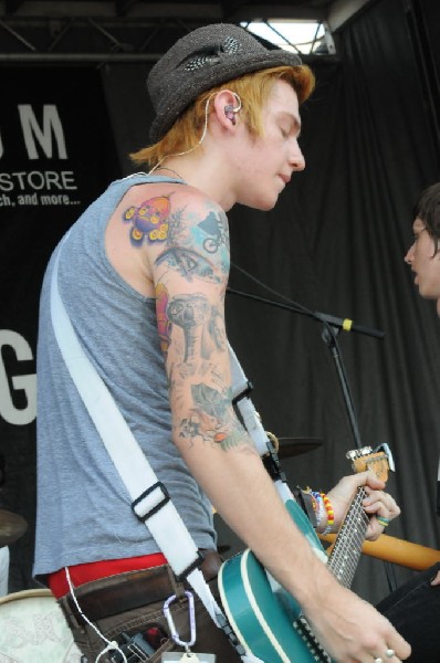 A Rocket To The Moon at Warped Festival, San Antonio, Texas
