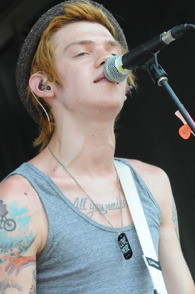 A Rocket To The Moon at Warped Festival, San Antonio, Texas