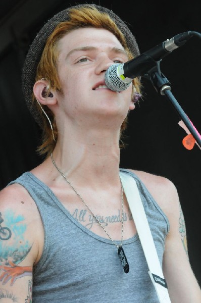 A Rocket To The Moon at Warped Festival, San Antonio, Texas