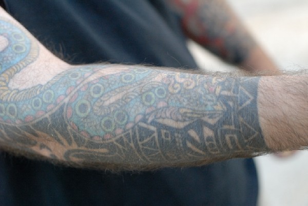 Tattoos from Rollins Band/X Show at La Zona Rosa