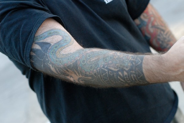 Tattoos from Rollins Band/X Show at La Zona Rosa