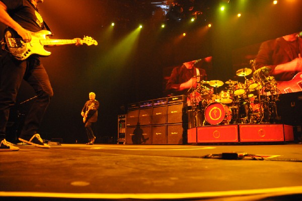 Rush at the Frank Erwin Center, Austin, Texas