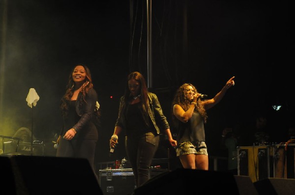 SWV - Sisters With Voices at Austin Urban Music Festival, Butler Park, Aust