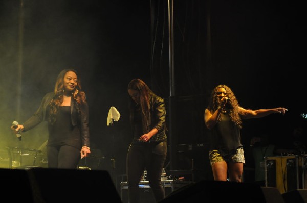 SWV - Sisters With Voices at Austin Urban Music Festival, Butler Park, Aust