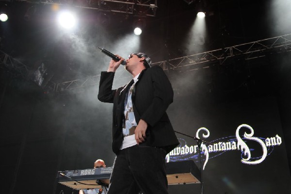 Salvador Santana Band at the Verizon Wireless Amphitheater