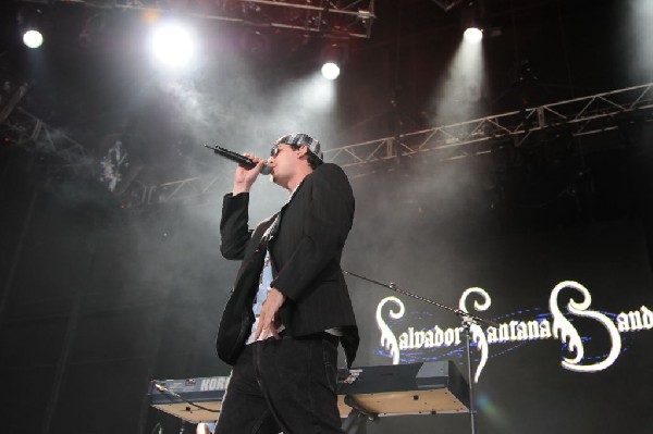 Salvador Santana Band at the Verizon Wireless Amphitheater