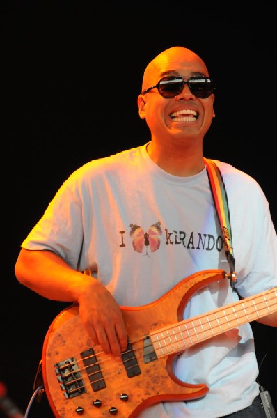 Salvador Santana Band at the Verizon Wireless Amphitheater