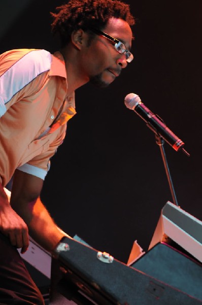 Salvador Santana Band at the Verizon Wireless Amphitheater