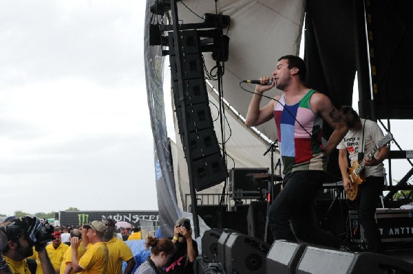 Say Anything on the Highway 1 Stage, Warped Tour, Verizon Wireless Amphithe