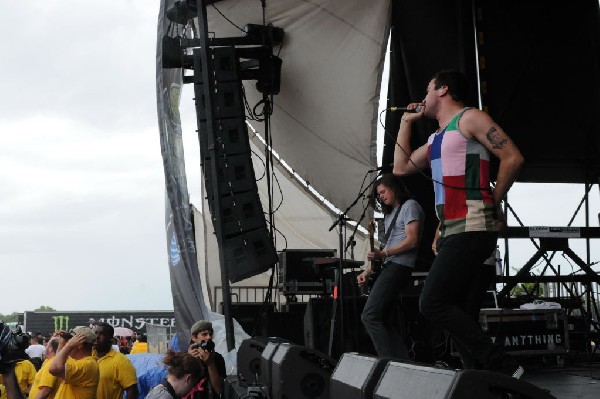 Say Anything on the Highway 1 Stage, Warped Tour, Verizon Wireless Amphithe