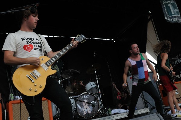 Say Anything on the Highway 1 Stage, Warped Tour, Verizon Wireless Amphithe
