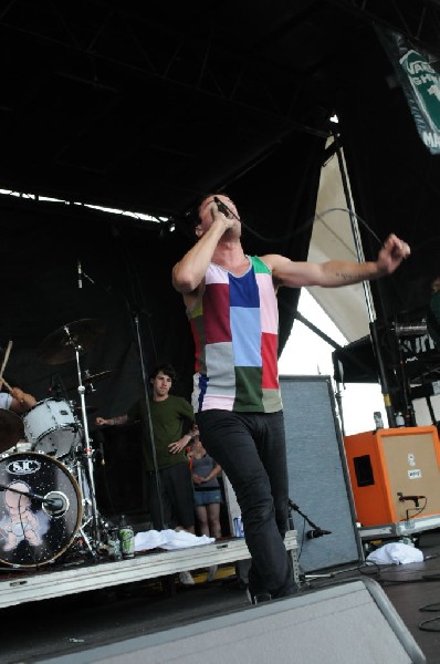 Say Anything on the Highway 1 Stage, Warped Tour, Verizon Wireless Amphithe