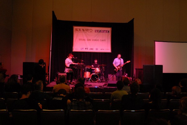Say Hi to Your Mom SXSW gig on the Day Stage at the Convention Center in Au