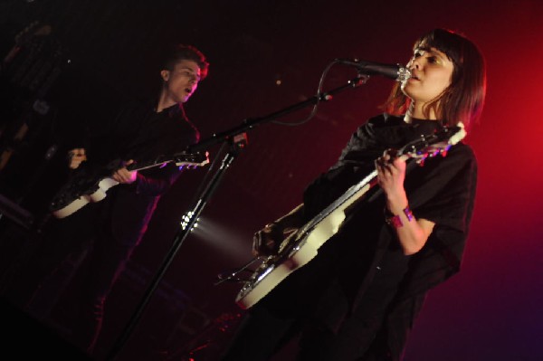 School of Seven Bells at the Austin Music Hall, Austin, Texas April 21, 201