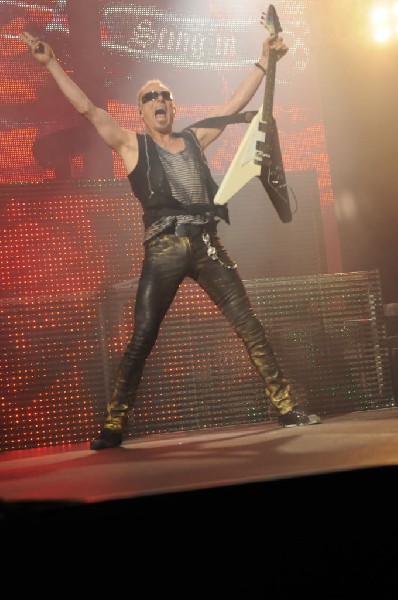 The Scorpions at the AT&T Center in San Antonio, Texas 07/23/10 - photo