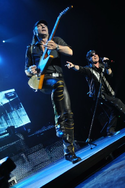 The Scorpions at the AT&T Center in San Antonio, Texas 07/23/10 - photo